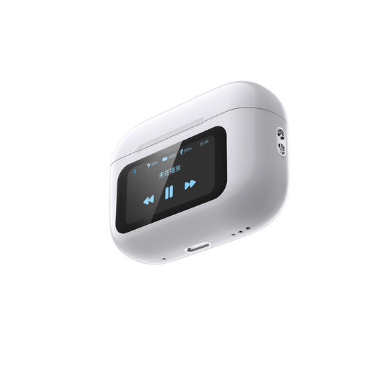 Airpods Pro with Screen - White