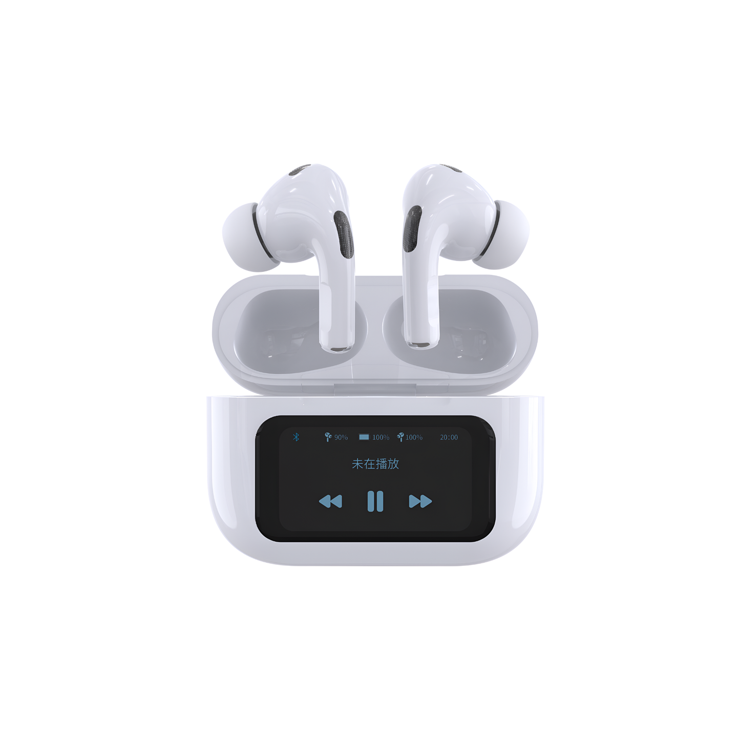 Airpods Pro with Screen - White