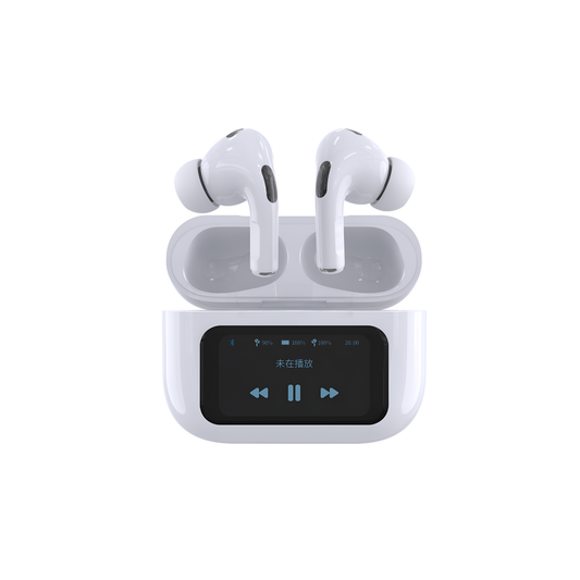 Airpods Pro with Screen - White