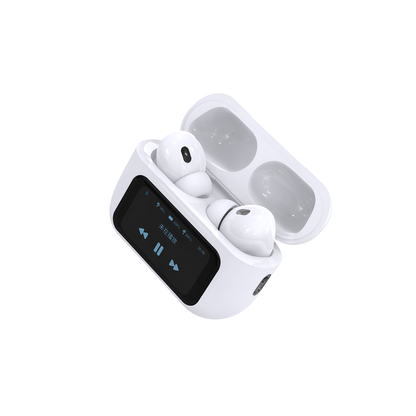 Airpods Pro with Screen - White