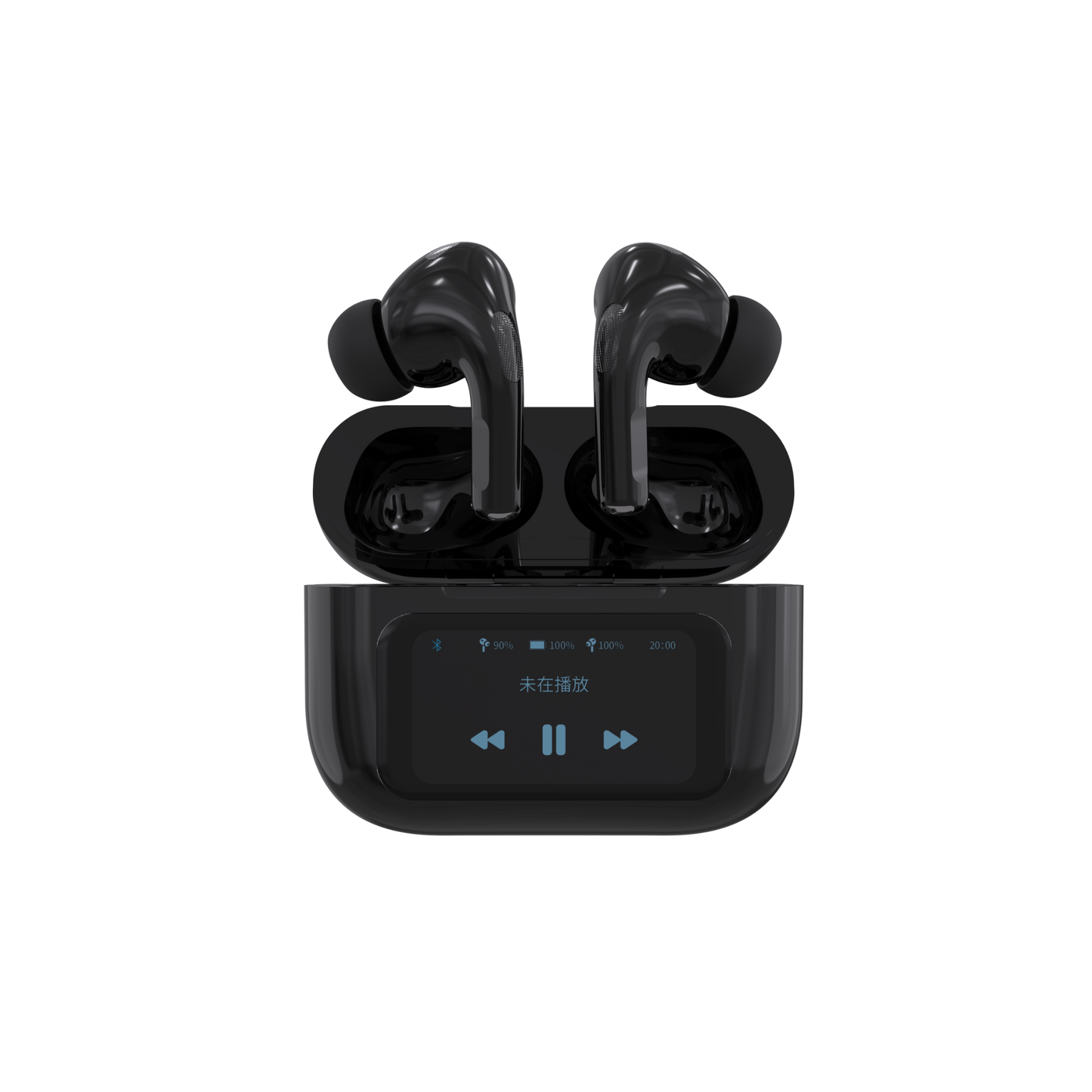 Airpods Pro with Screen - Black